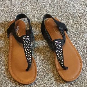 Women’s black sandals